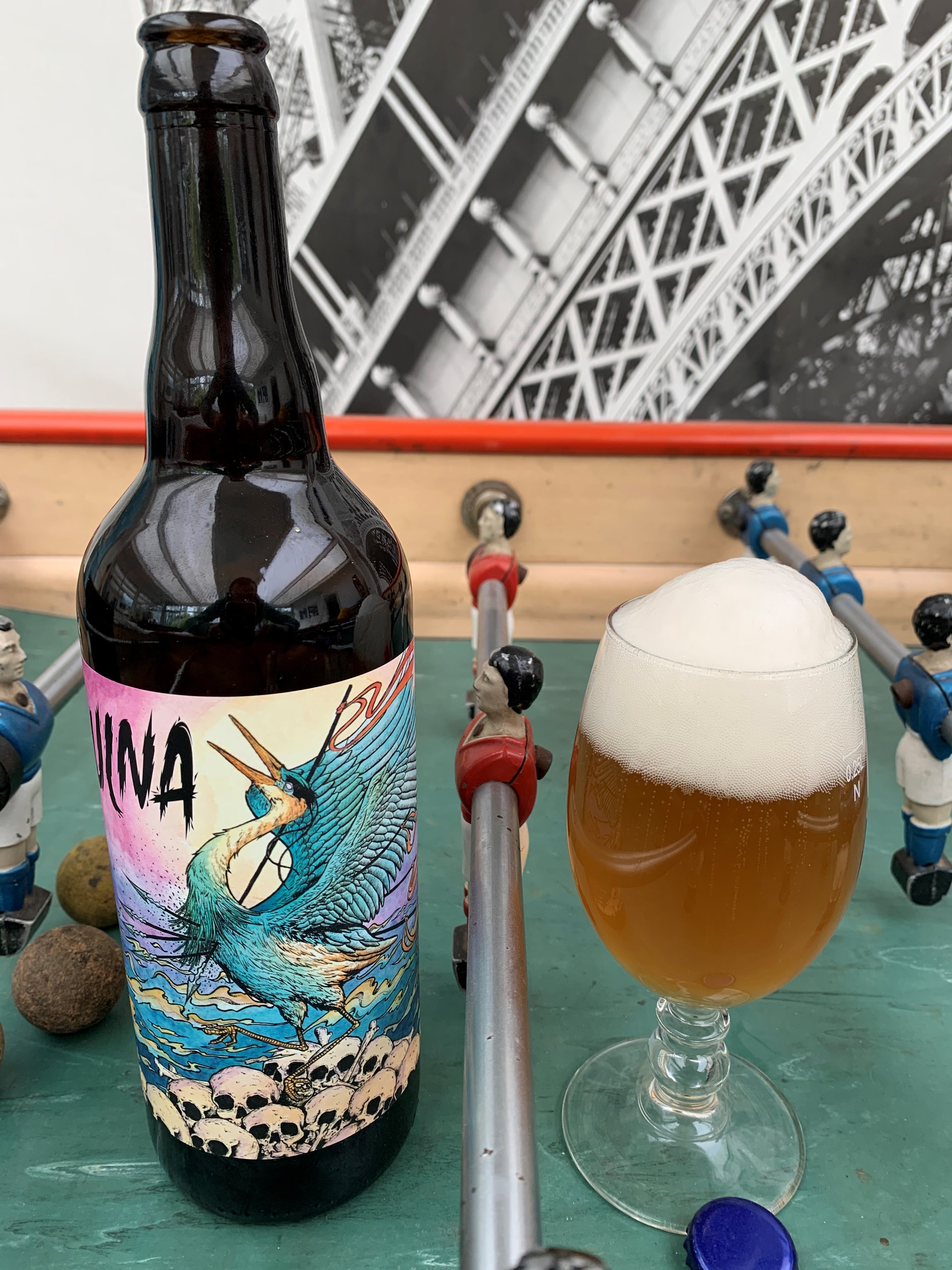 Brasserie Osseus - bière saison ULNA